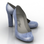 talons bleus modles 3D