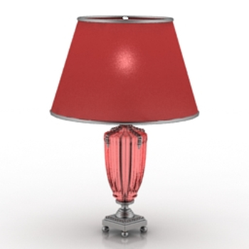 modle de lampe rouge