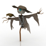 modles pouvantail 3d