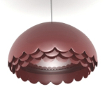 modle de lustre en forme de dôme