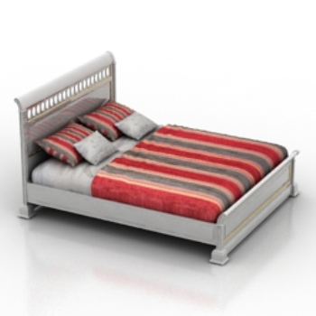 Modle de lit rouge