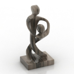 Modle de sculpture 3D