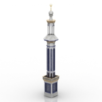 Adoration du modle de minaret