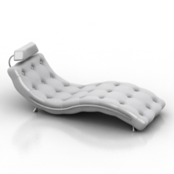 blanc des modles hauts canap fauteuil 3d