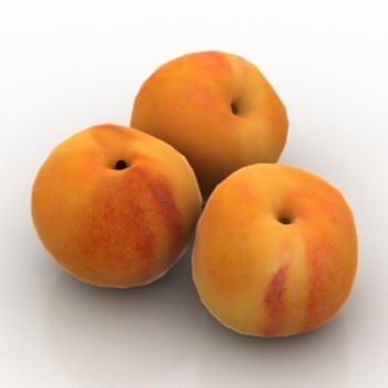 Modle 3d de fruits