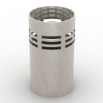 fûts de dchets de modles 3D