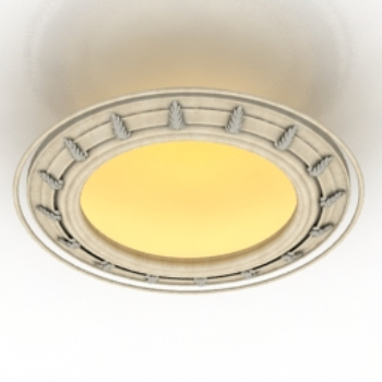 Plafond de couleur crme