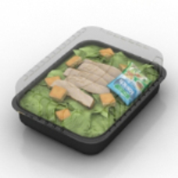 salade de lgumes modles 3D