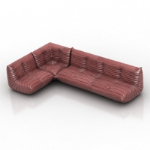 modles de canaps en peluche rouges