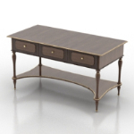 Modle 3D de bureau classique