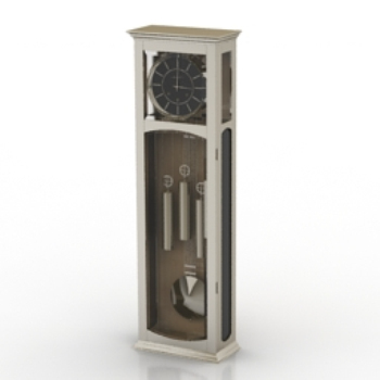 horloge verticale atmosphre distingue