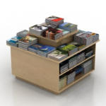 encombr modle de livre de bureau