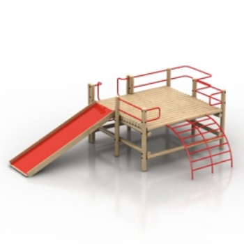 Les monticules d'enfant modle
