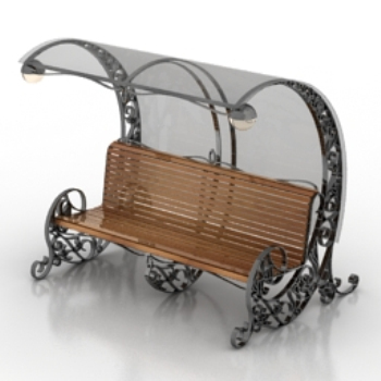 Modle de banc de rue europen