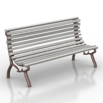 Bancs de modle d'argent