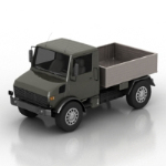Modle 3D de camions militaires