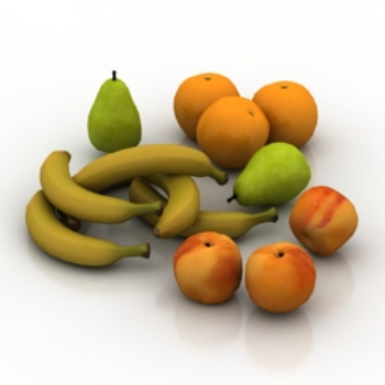 tas de modle de fruit