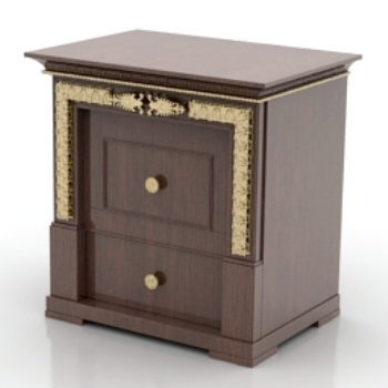 tables de chevet dore de