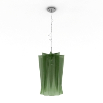 modle de lustre vert