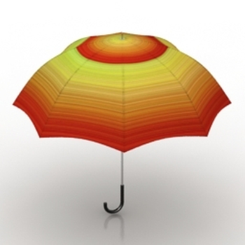 Halo gradient modle de parapluie