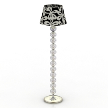 sol de cristal textures du modle de lampe en noir et blanc