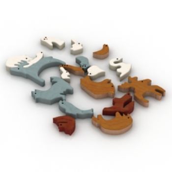 petits jouets en bois
