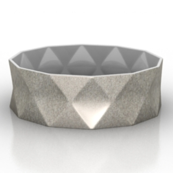 forme convexe modle diamant tasse