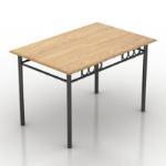 modle simple de table en bois