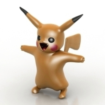 modle Pikachu colre