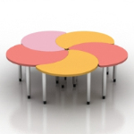 couture crative modle de table ptale