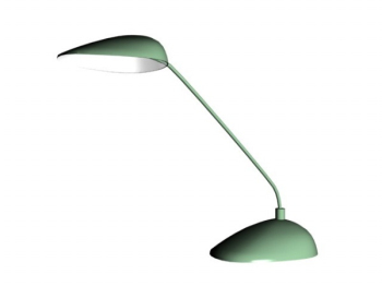 Vert modle 3d petite lampe