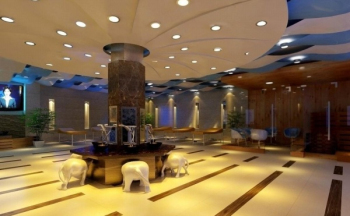 Modle 3d centre de bain de luxe salle