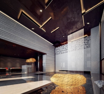 Creative modles 3d de Hall