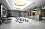 Hall lumineux des modles 3D