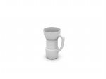 Tasse blanche modle 3D