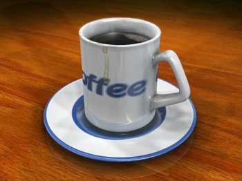 Tasse  caf Modle 3D