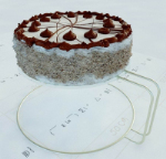 Gâteau au chocolat en 3D