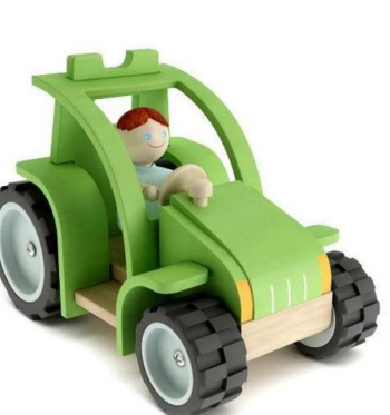 Jouet modle 3d tracteur