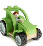 Jouet modle 3d tracteur