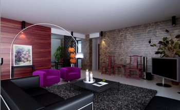 Creative modle 3d dcoration salon