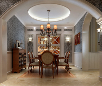 Continental Restaurant modle 3D Home Deluxe