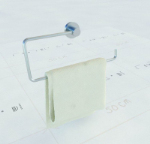 Serviette de mtal support en 3D