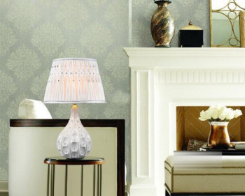 Table blanche modle lampe de 3d
