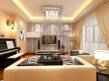 Salon modle 3D ultra-luxe