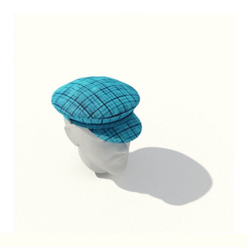 Modle 3d chapeau bleu