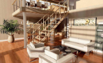 Split-level modle 3D d