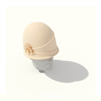 Chapeau Mesdames modle 3D