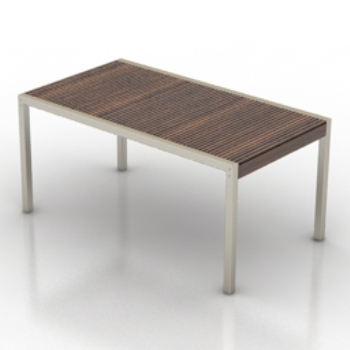 modle simple de table en bois