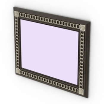 modle de cadre de miroir rond