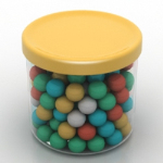 Skittles modle de boîte